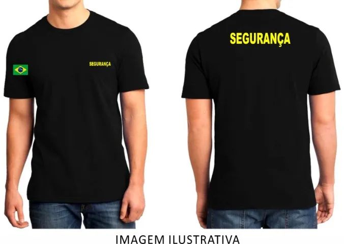 Camiseta Segurança Manga Curta