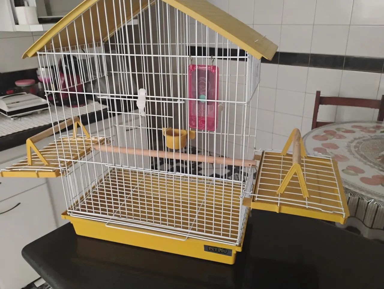 Gaiola Calopsita com mala de transporte  - Foto 2