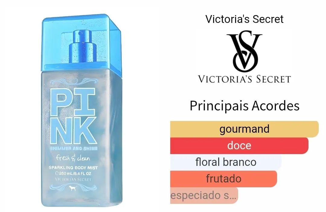 Body Splash Victoria's Secret - Fresh & Clean 75ml - Foto 2
