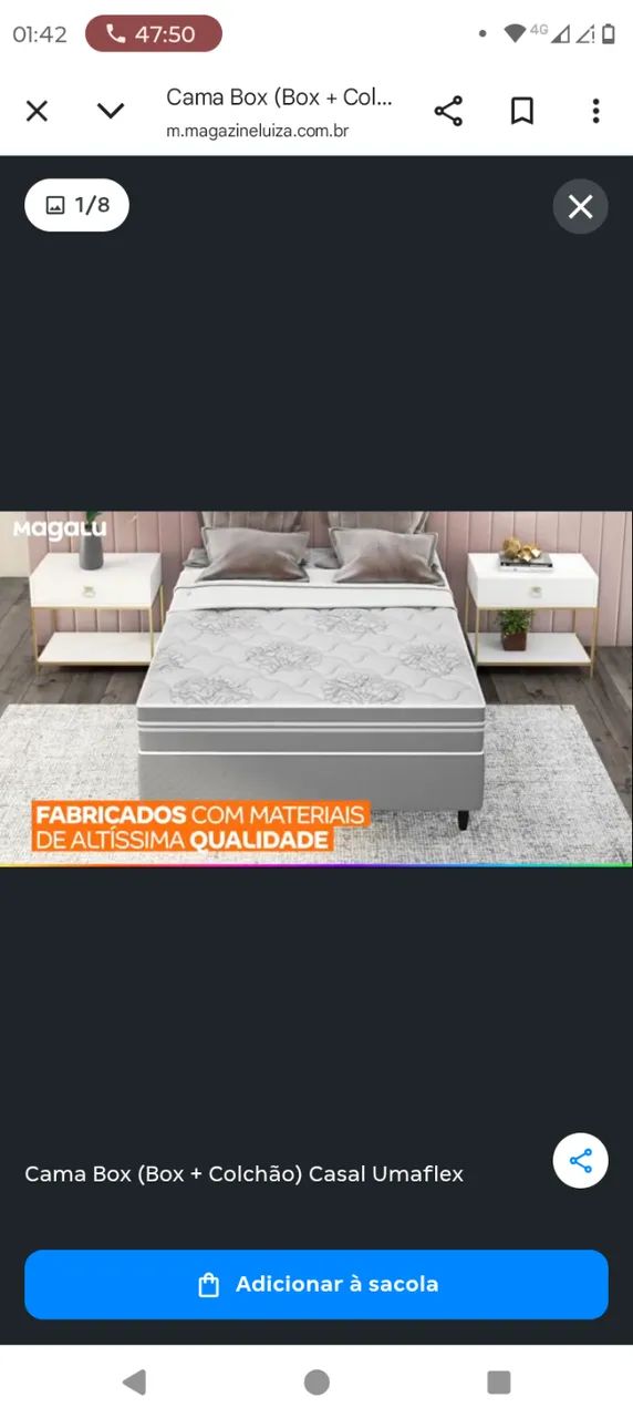 Cama De Casal Nova64739712296451120