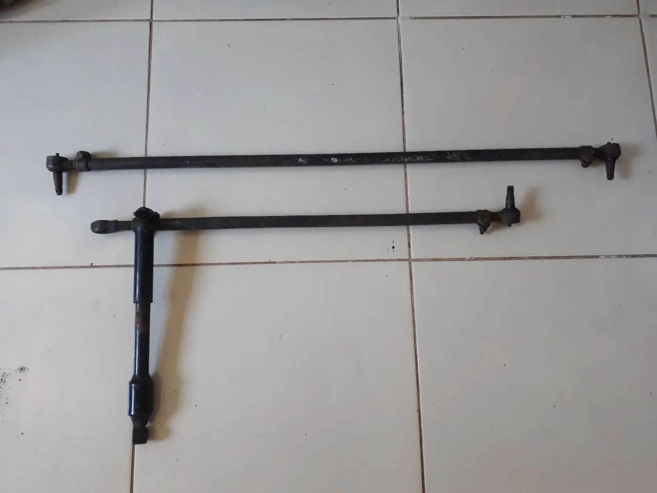 Barras direção eixo Jeep Willys Overland