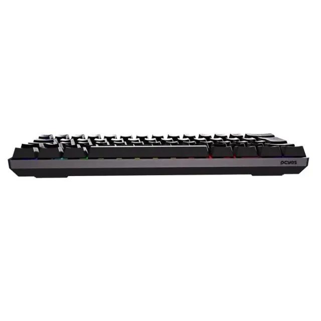  Teclado Mecânico 60% Pcyes Zot Black RGB Switch Blue - WZetta - Foto 5