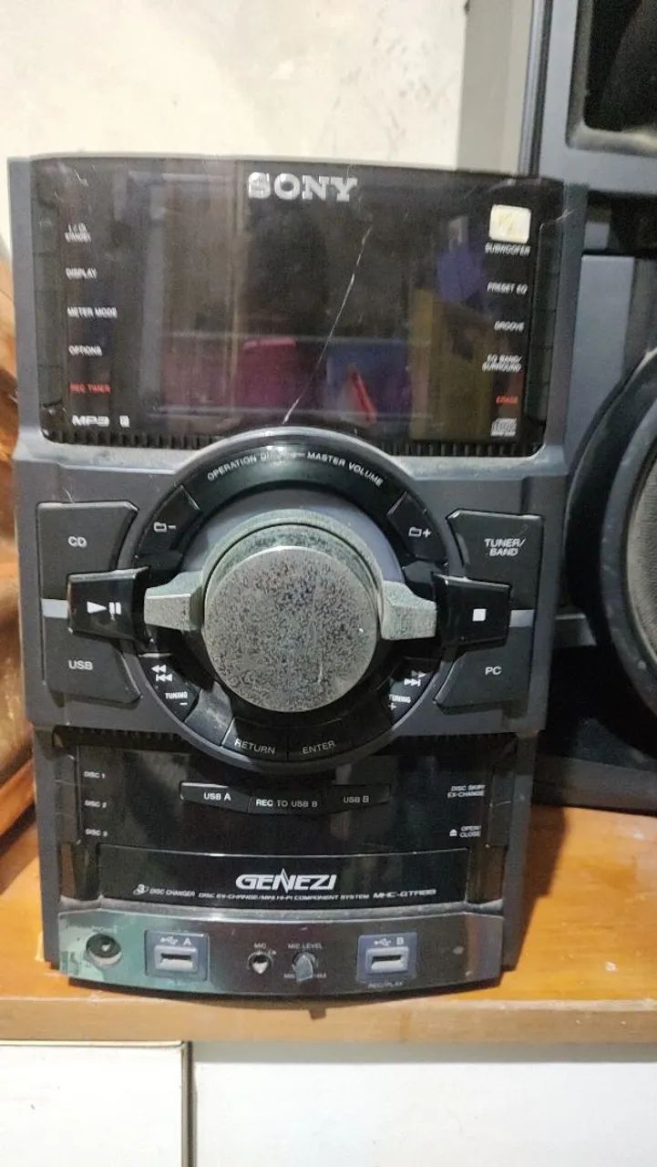 Som Sony com Defeito 