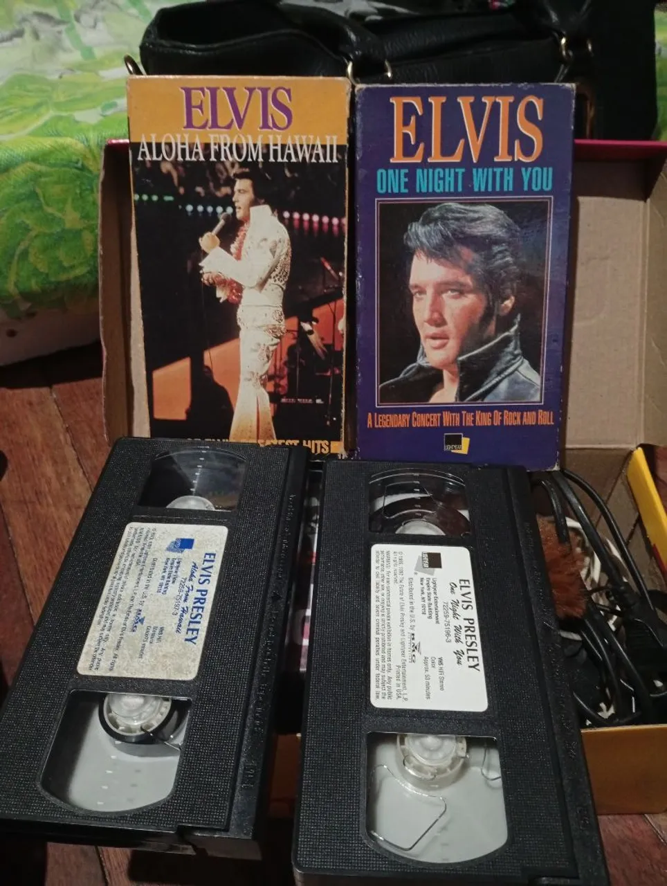 Elvis Presley VHS - Aloha From Hawaii & One Night With You