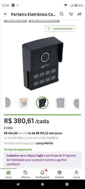 Porteiro Eletrônico 8 canais - Foto 2