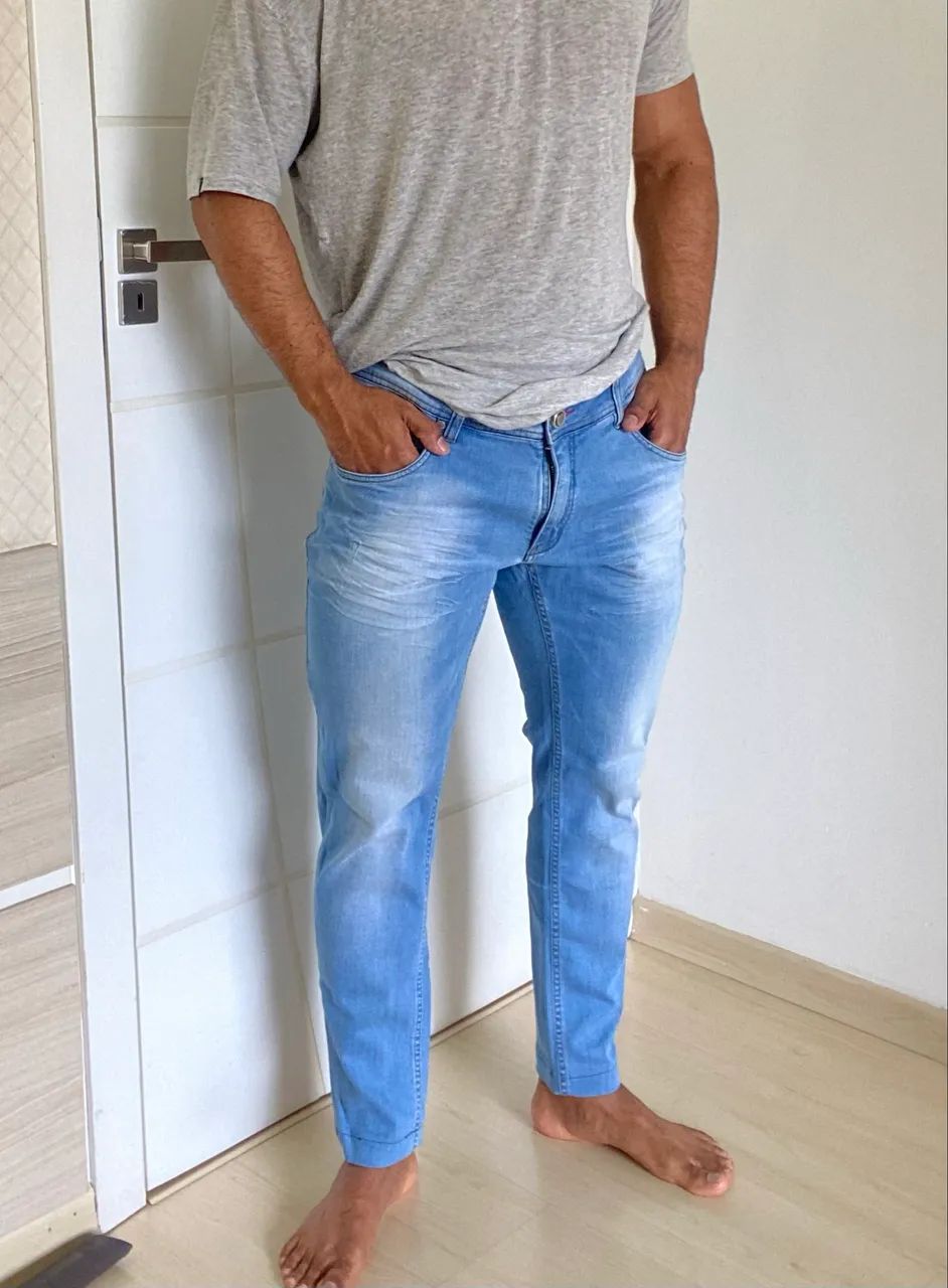 Calça Jeans com elastano 44