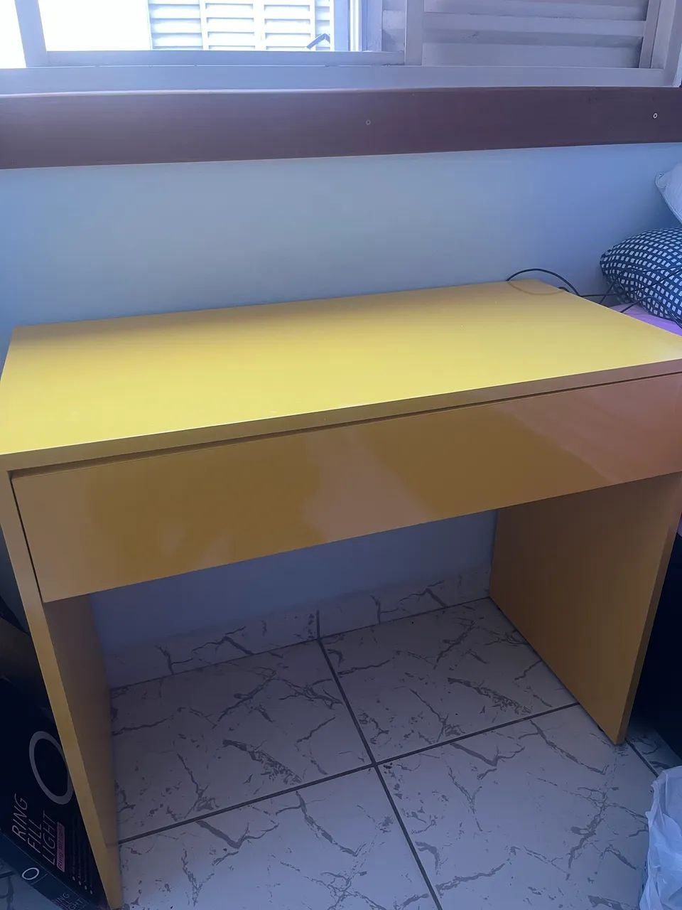 Mesa escrivaninha escritório com gaveta