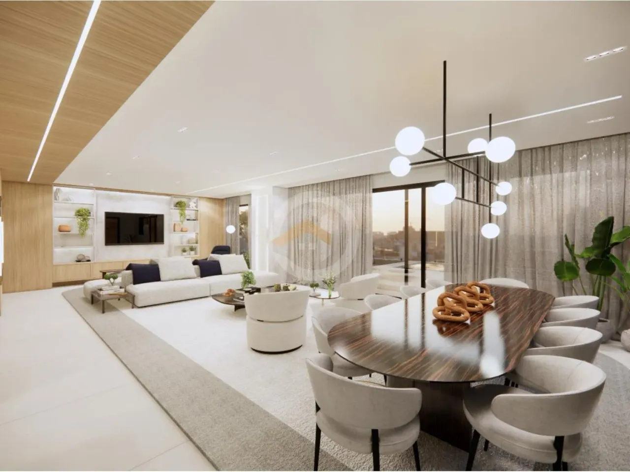 Apartamento de 4 suítes, varanda com piscina e churrasqueira ao lado do Parque Areião