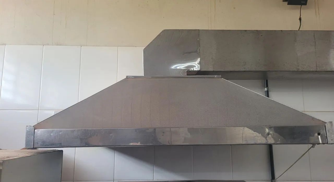 Coifa Industrial em Aço Inox