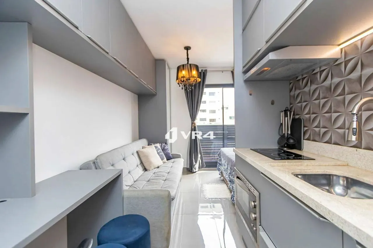 Studio Mobiliado em Condomínio Clube para alugar, 22 m² por R$ 2.790/mês - Centro - Curiti