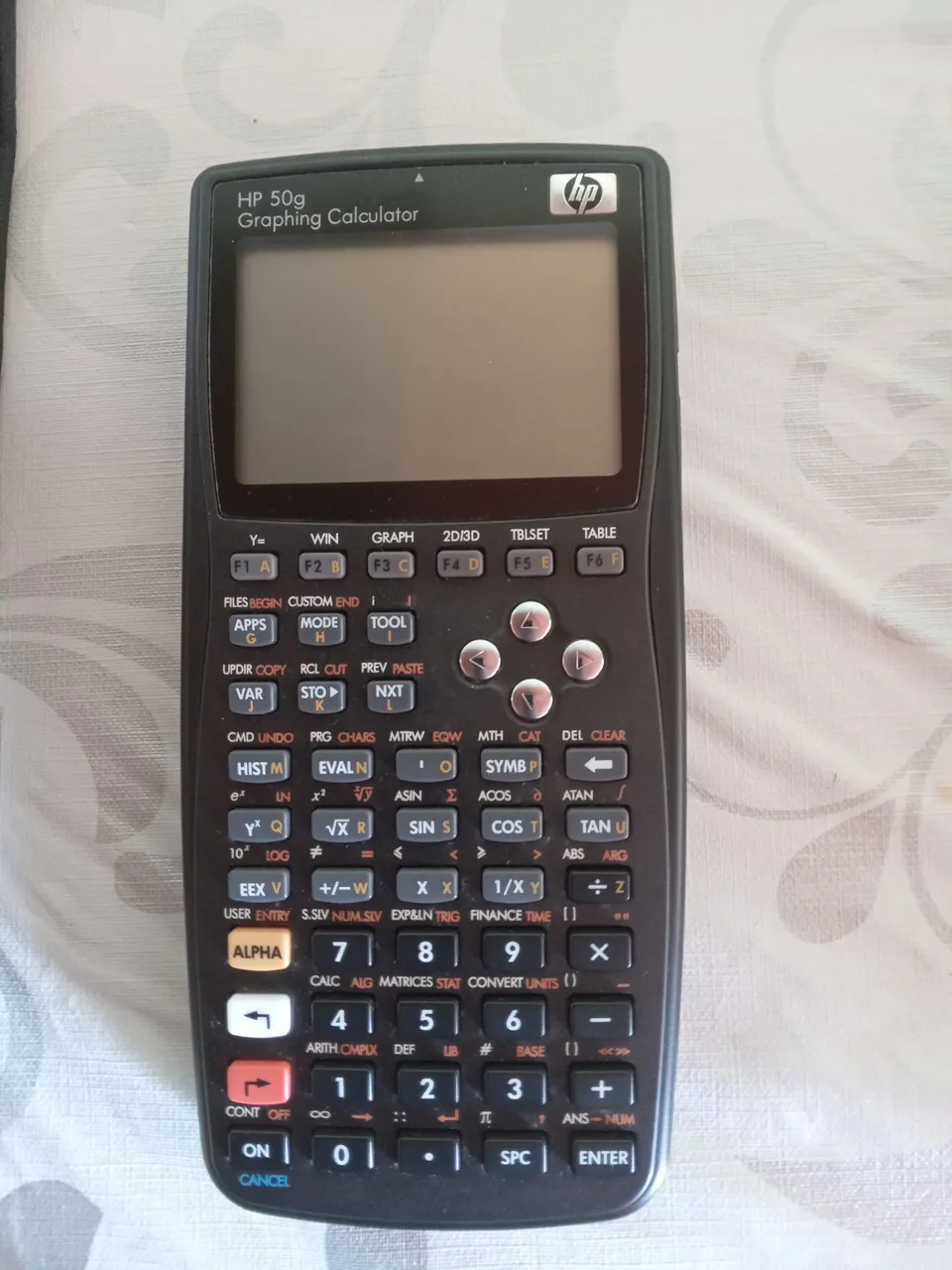 Calculadora HP 50g Gráfica