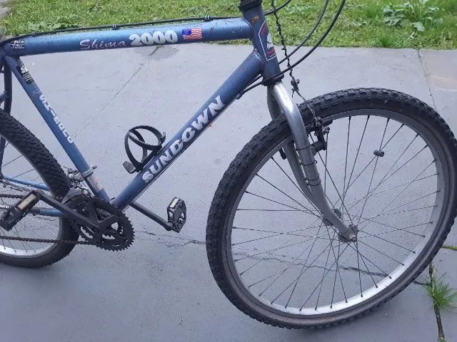 Bicicleta shima 2000 - bom estado - Foto 5