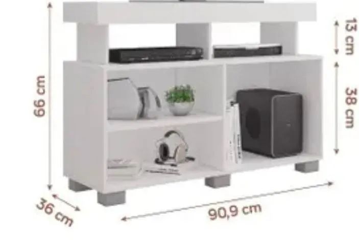 Rack sim para TV ate 42 polegadas com 5 nichos.  - Foto 2