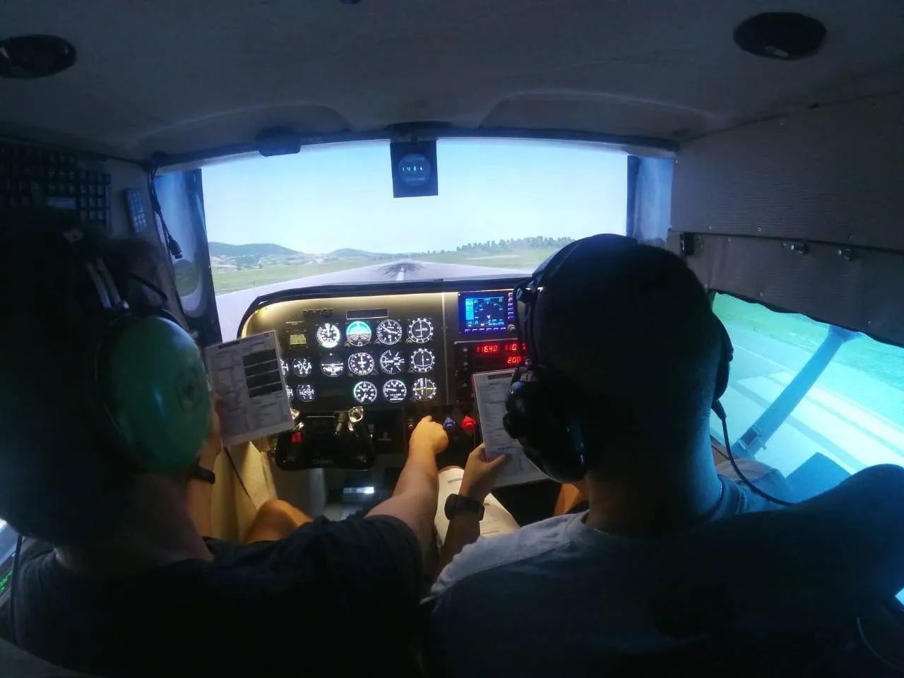 Simulador Cockpit Voo Completo Cessna 17265734679436673123