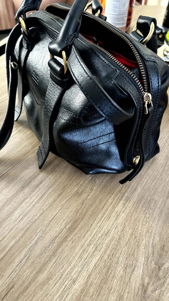 Bolsa em couro da Schutz- modelo bau - Foto 4