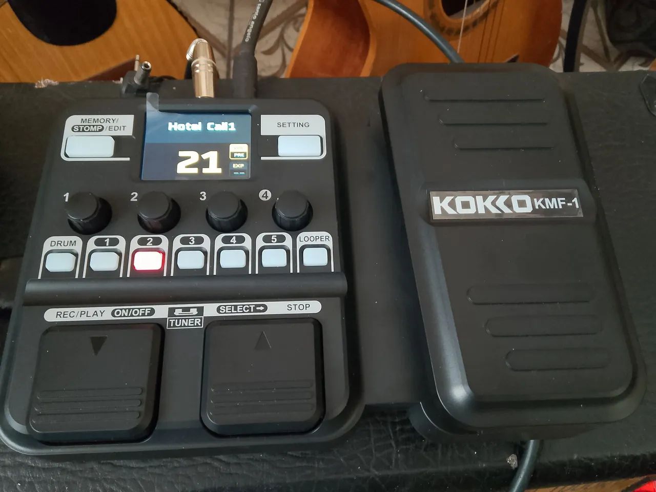 Pedaleira guitarra 64290469731458120