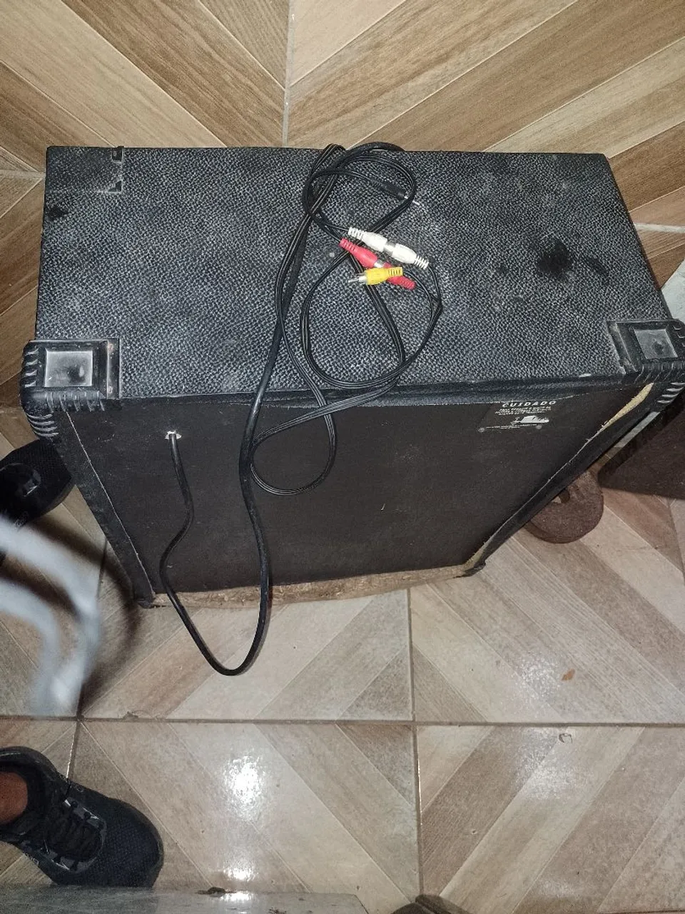 Caixa de Som Vintage - Ótima qualidade!