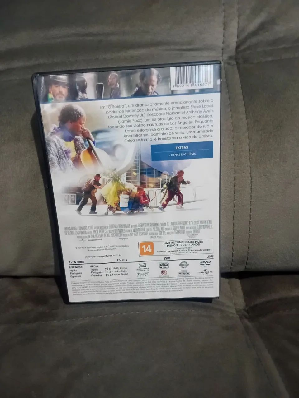 O SOLISTA  DVD  - Foto 5