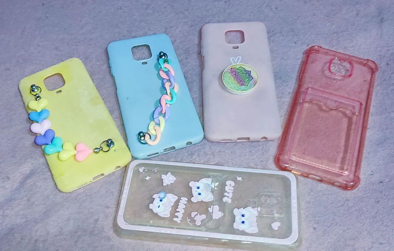 Capas para Celular lote 17 unidades importadas - Xiaomi Redmi Note 9 Pro ou 9S<br> - Foto 2