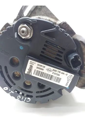 Alternador Renault Clio 1.0  *6b Cx1199 - Foto 2