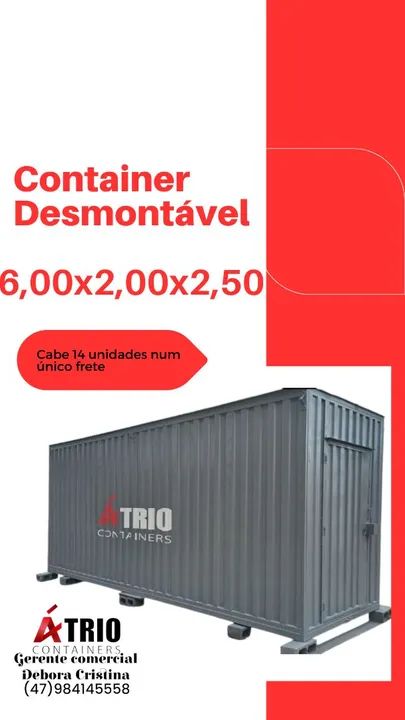 Container almoxarifado loja  - Foto 5