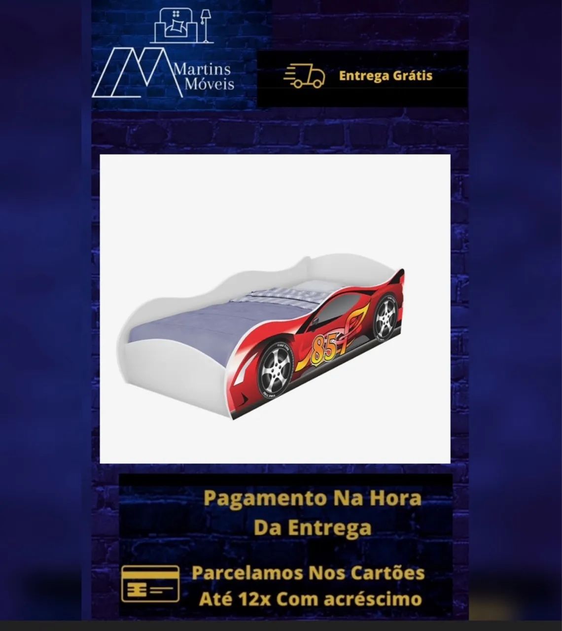 GRANDE PROMOÇÃO* Cama Infantil ENTREGA GRÁTIS ACEITA CARTÃO - Foto 5