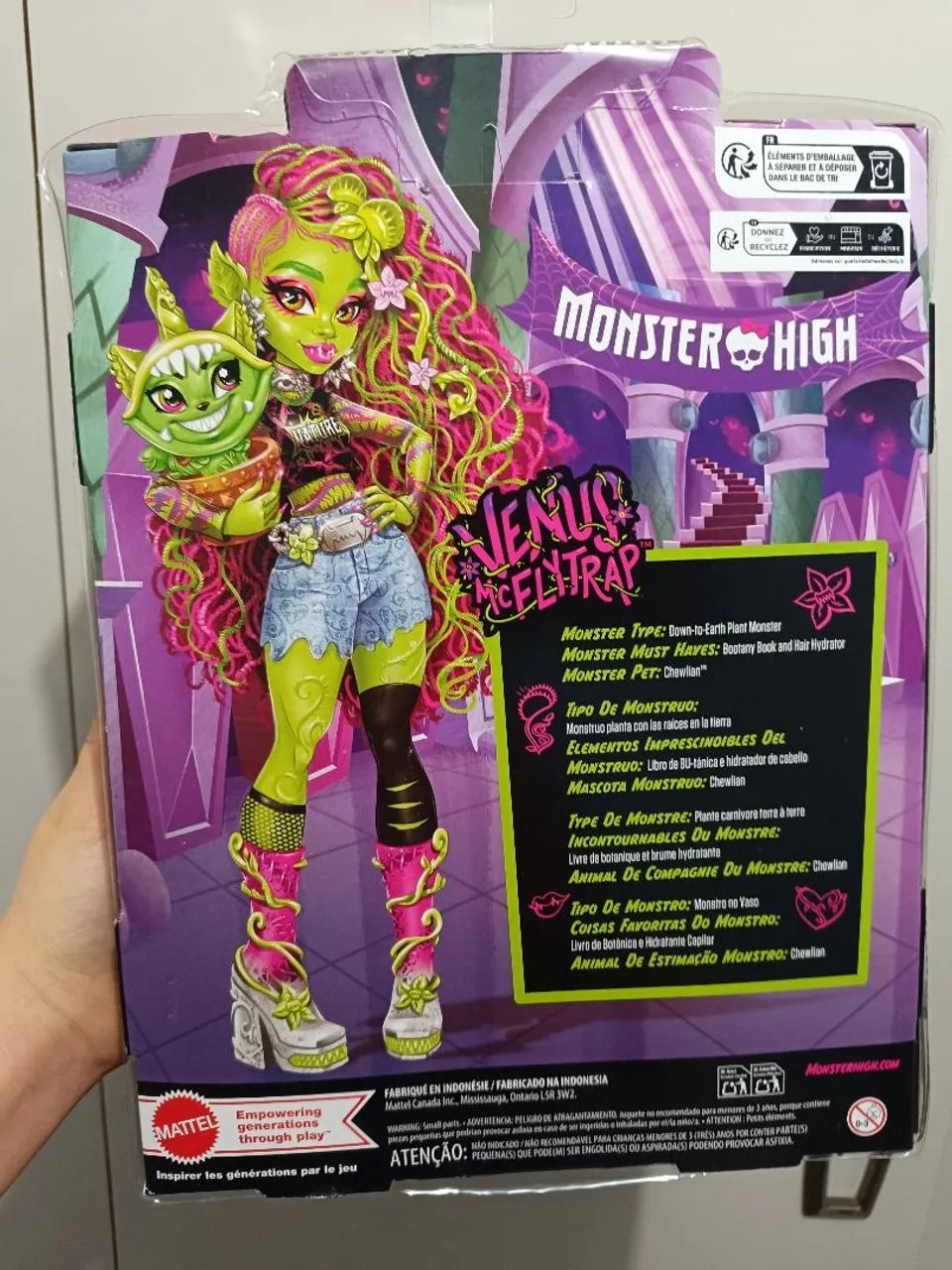 Caixa Venus McFlytrap Monster High g3 - Foto 2