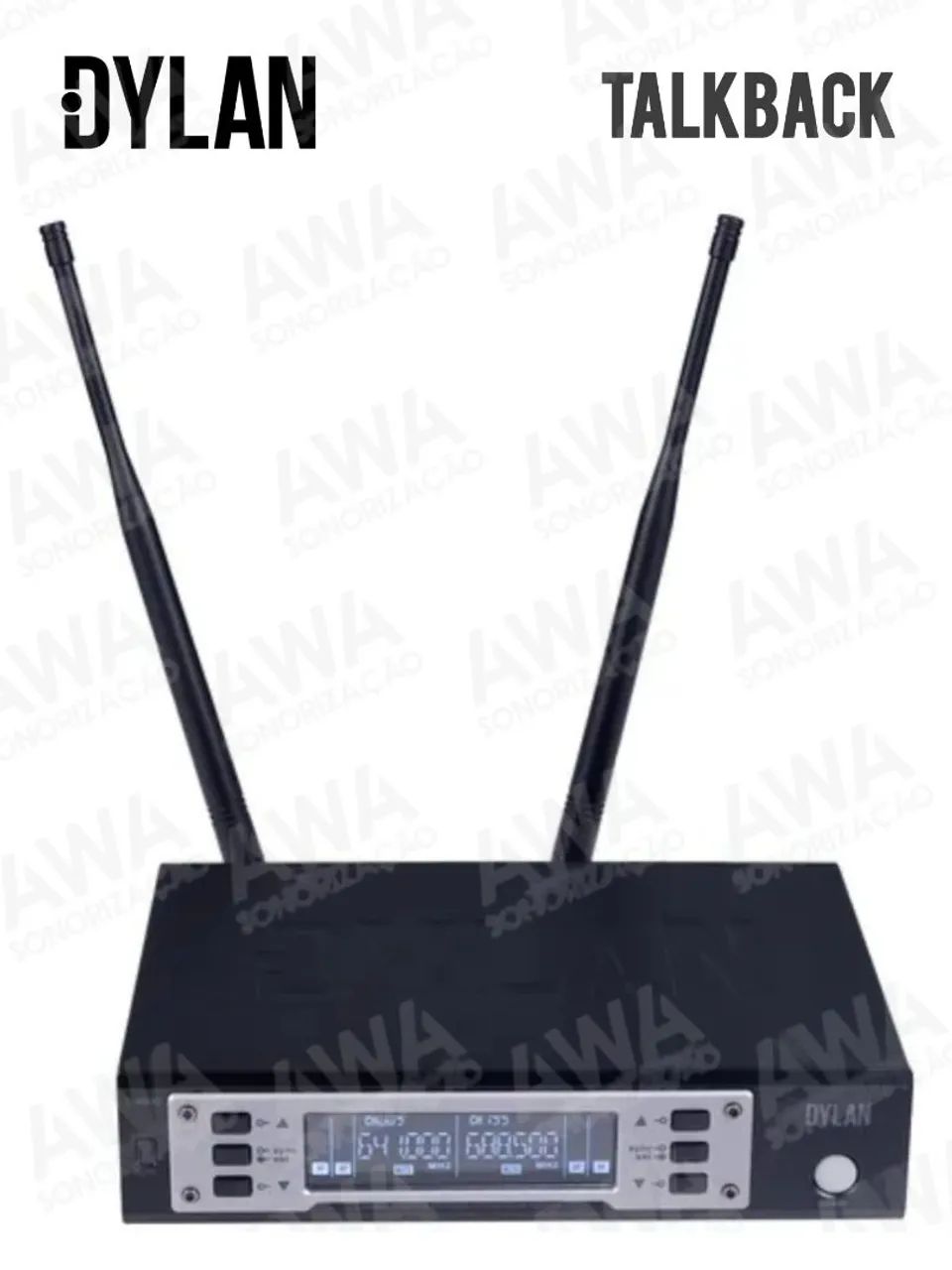 Profissional Microfone Sem Fio Dylan D-9001 TB - Talkbak Botão