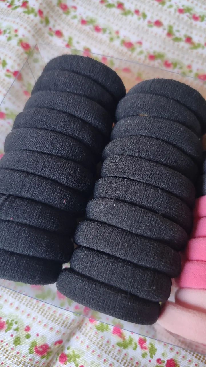 NOVOS 30 Elástico de Cabelo Xuxinha Rabicó - Foto 2