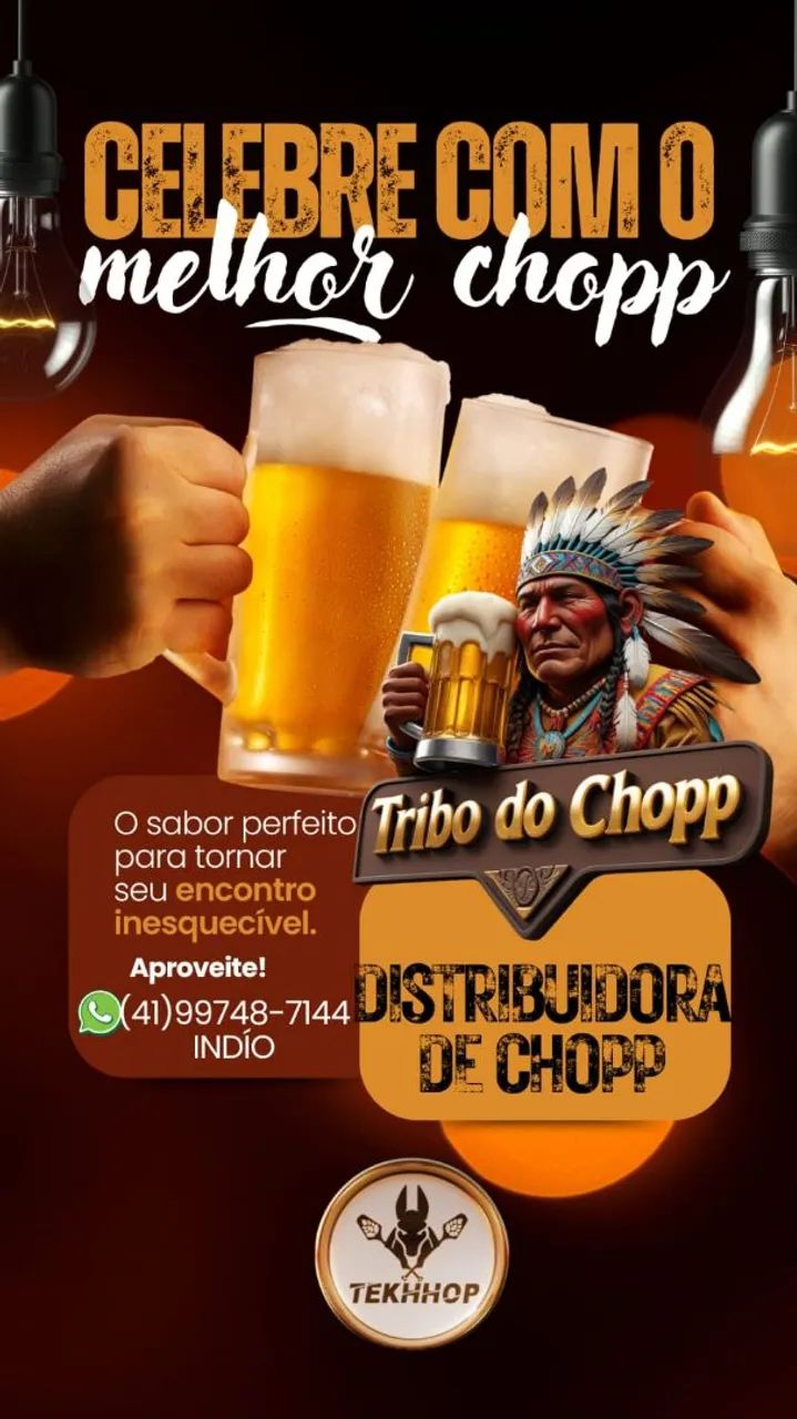 Chopp mas barato do mercado e o melhor da região 