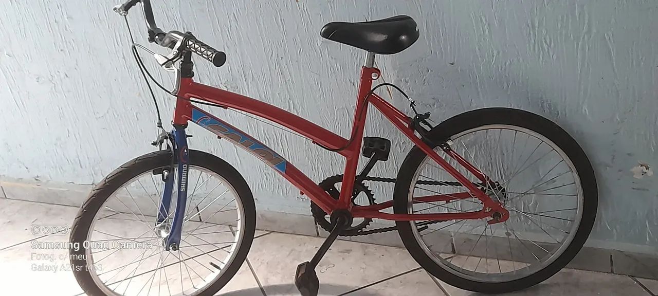 Bicicleta aro 20 caloi tudo ok ,revisada.