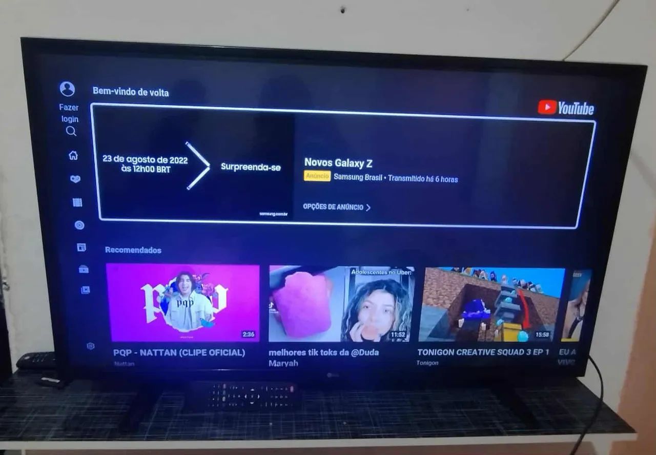 TV SMART 43" POLEGADAS LG DIGITAL 64292268769027120