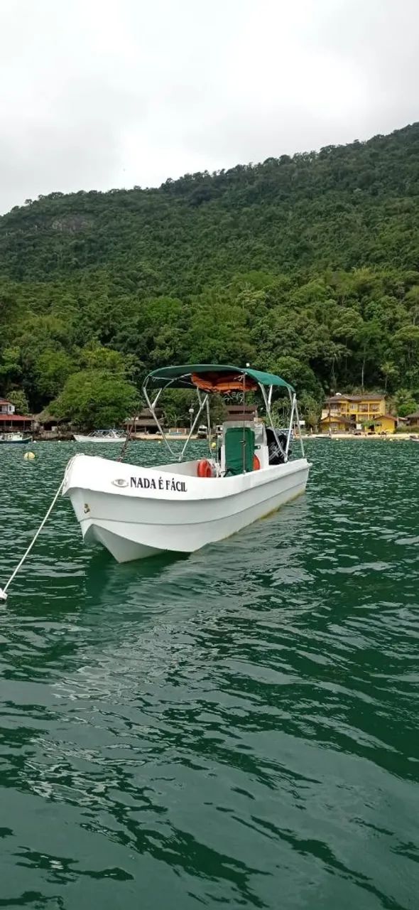Vendo barco com motor 60 Hp Mercury valor 65 mil - Foto 4