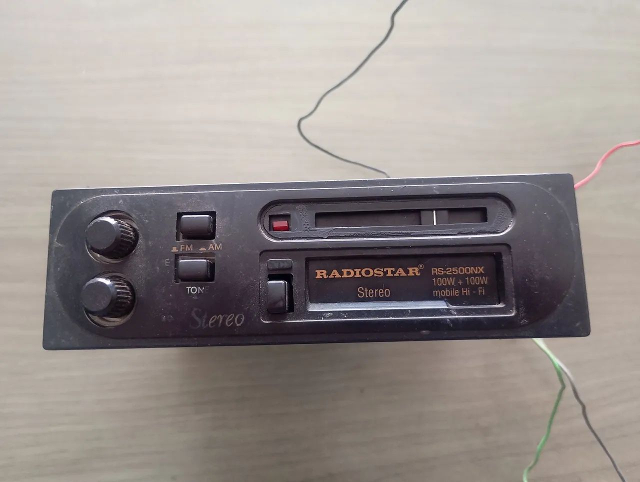 Rádio radiostar usado 