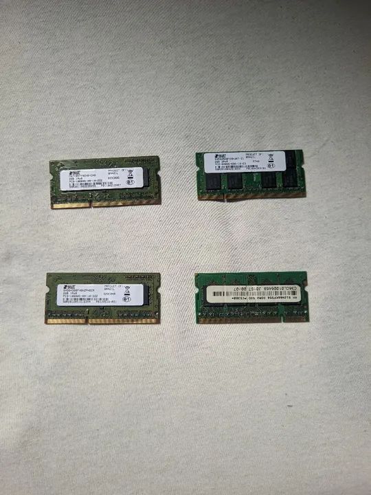 2x Memória RAM ddr2 2gb