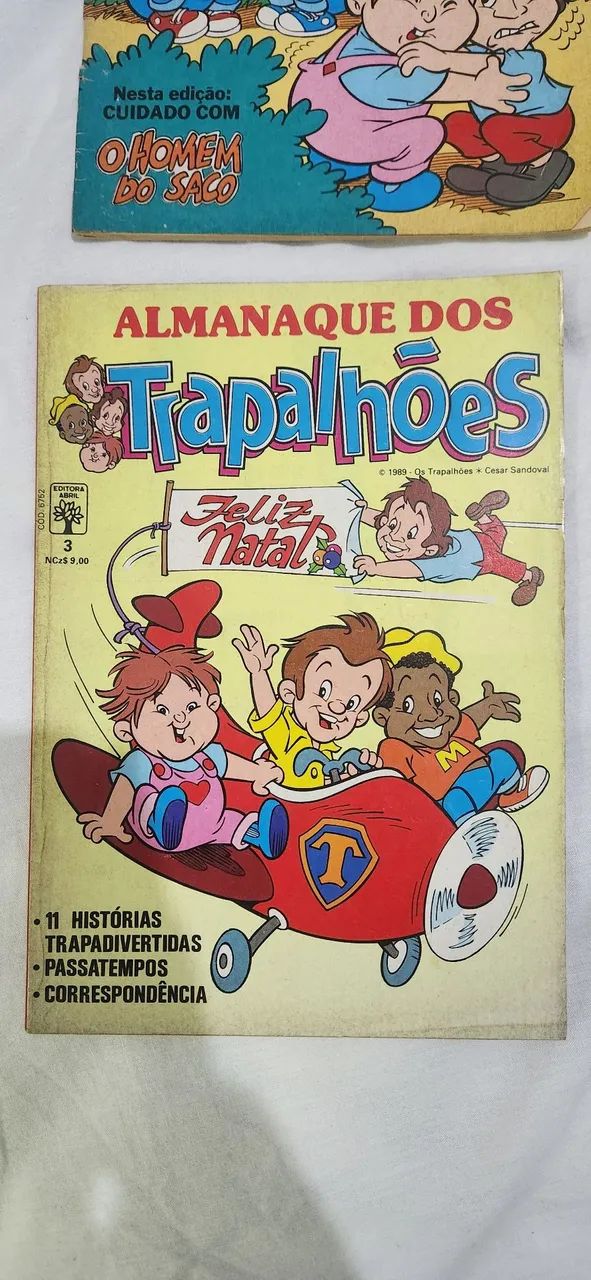 Gibis dos Trapalhões 1989 e 1990