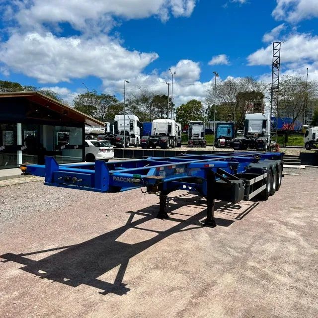 Carreta Bug Porta Conteiner Facchini 2018 Container C/ Pneus - Foto 4