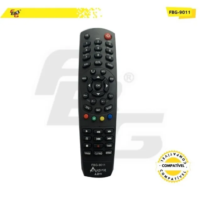 CONTROLE RECEPTOR AUDISAT 9011 FBG