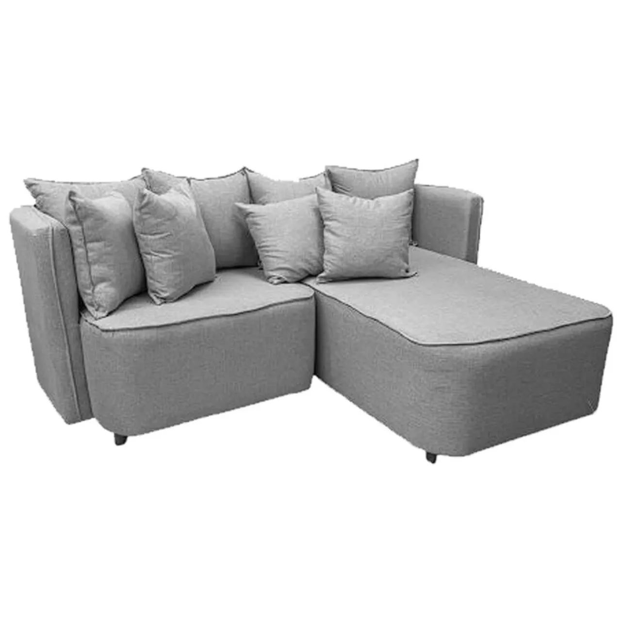 Sofá Opel 2 Lugares com Chaise 180cm Tecido Linho- Produto Novo  - Foto 2