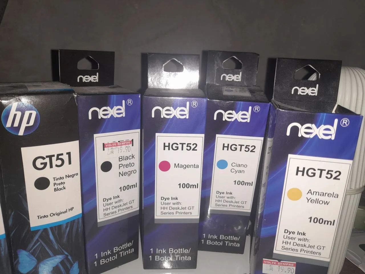 Tintas para recarga HP ink tank 416 - Foto 2