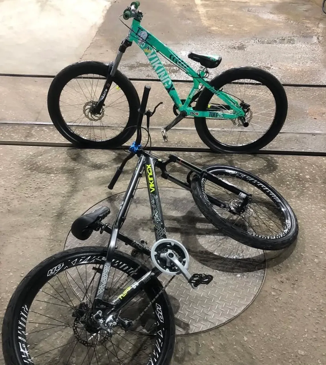 Bicicletas VikingX para manobras