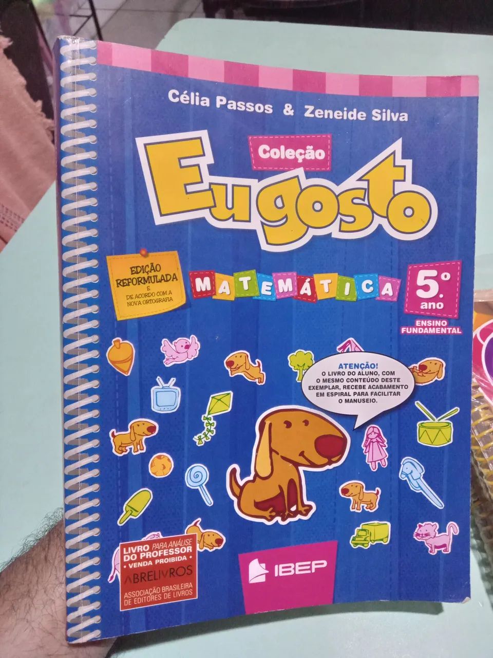 Livro Eu gosto Matemática 5º ano - Coleção Eu gosto