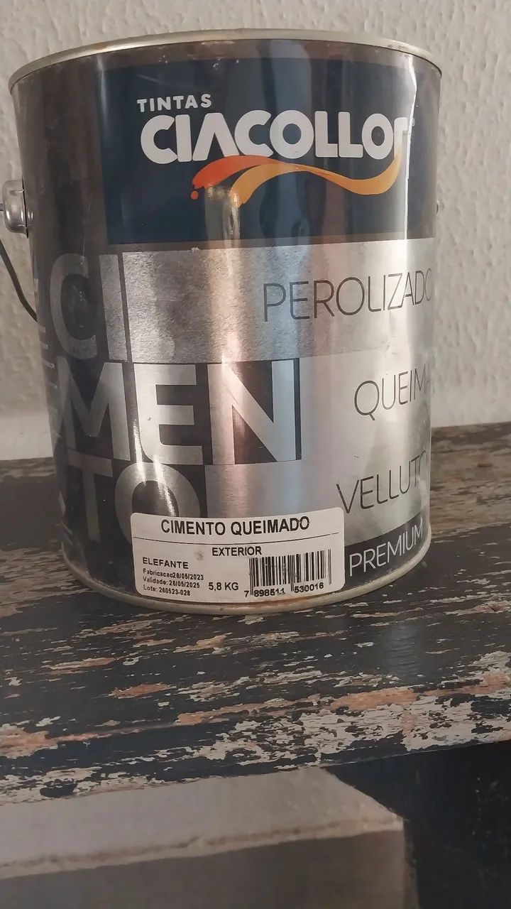 Cimento Queimado  - 5,8kg