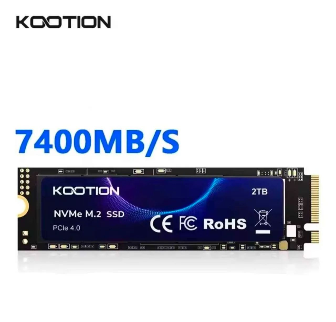 SSD M2 Nvme 2TB 4.0 Kootion 