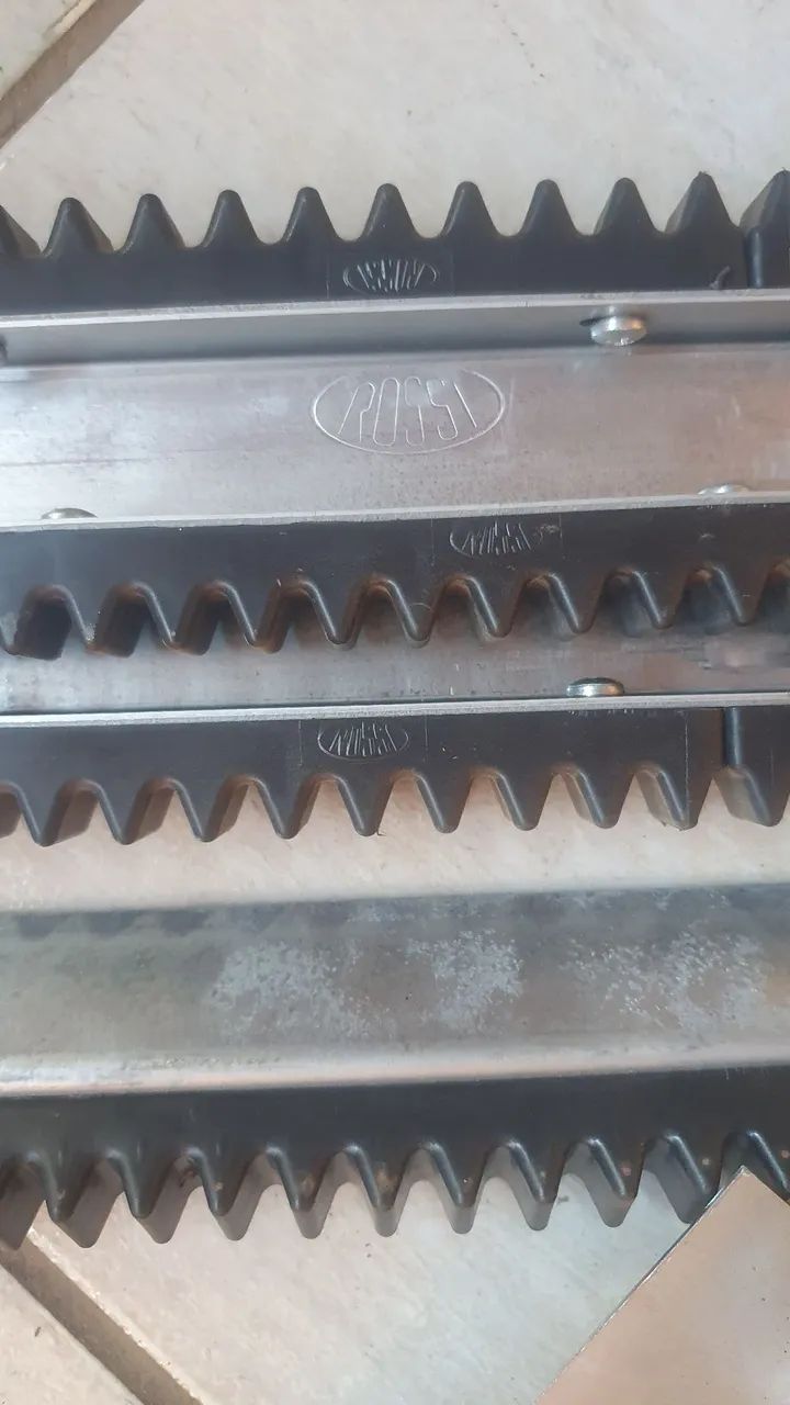 Kit portão eletrônico Cremalheira Controle e Imas