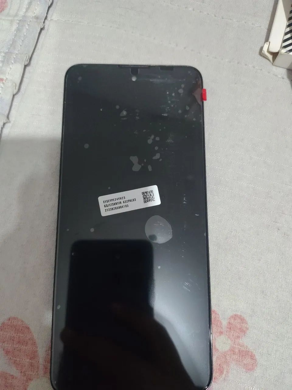 Tela display moto e40 com aro