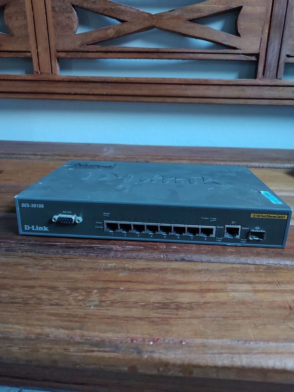 Switch D-Link DES-3010G 10/100 Fast Ethernet Switch