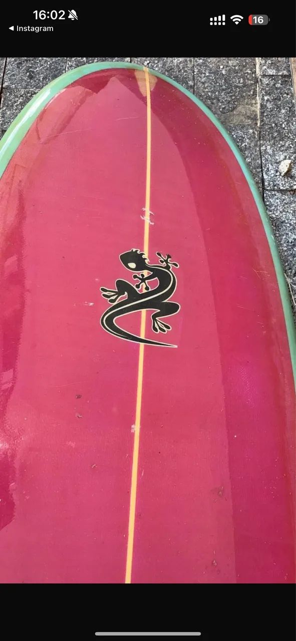 Prancha de Surfe Usada - mini long  - Foto 5