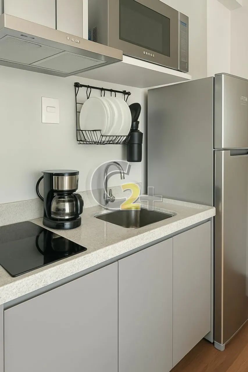 Apartamento Studio à venda em Santo Amaro com 1 quarto, sem vaga - Foto 2