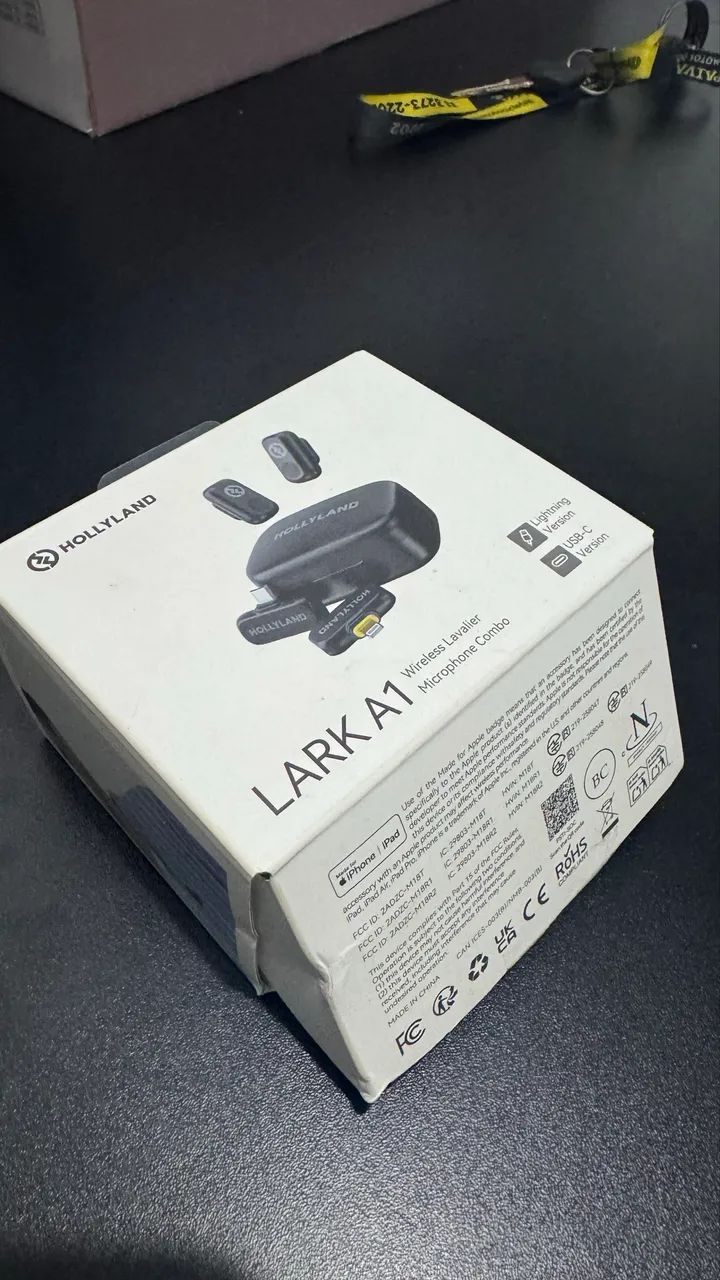 Microfone de Lapela Hollyland Lark A1